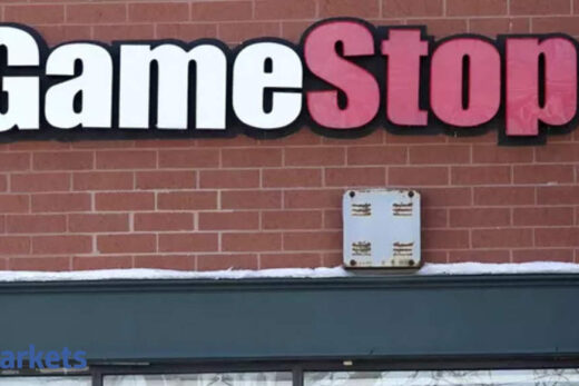 GameStop pares rally to double digits as retail traders pile in