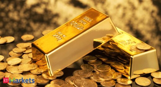 Gold firms on weaker dollar as investors await Yellen's speech