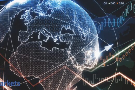 global stock market: Global shares hit peak, oil up on Middle East tensions