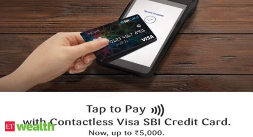 Contactless Visa SBI Credit Card - Increased transaction limit brings in enhanced convenience