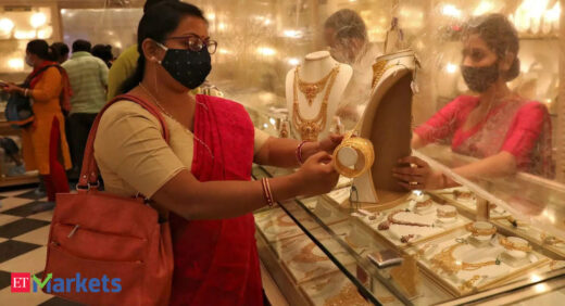 gold prices today: Indian buyers pile in as gold prices dip to one-year low