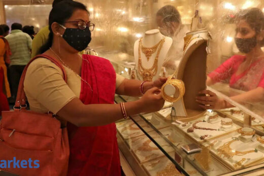 gold prices today: Indian buyers pile in as gold prices dip to one-year low