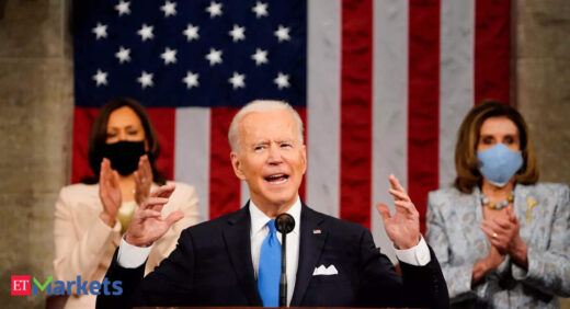 Biden leaves his mark on markets in first 100 days