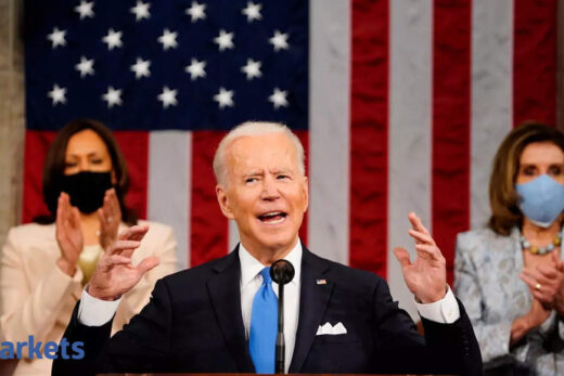 Biden leaves his mark on markets in first 100 days