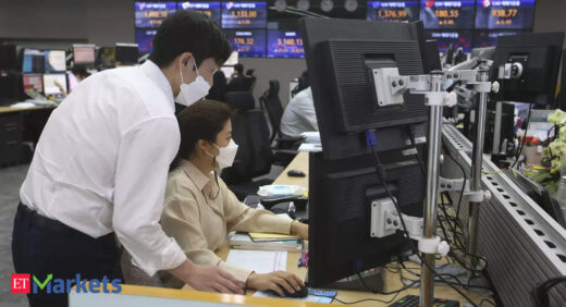 Asian shares push higher, dollar eases