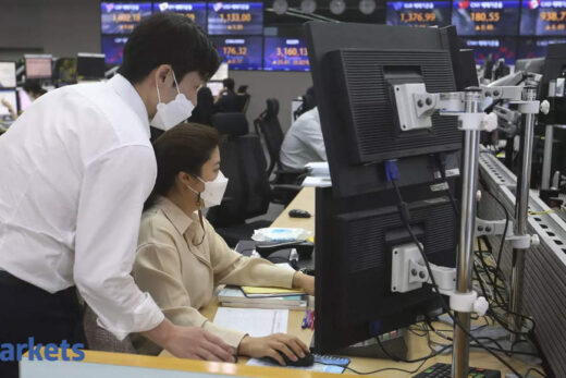 Asian shares push higher, dollar eases