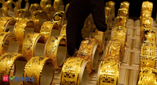 Gold near over 2-month high on weaker dollar, bond yields