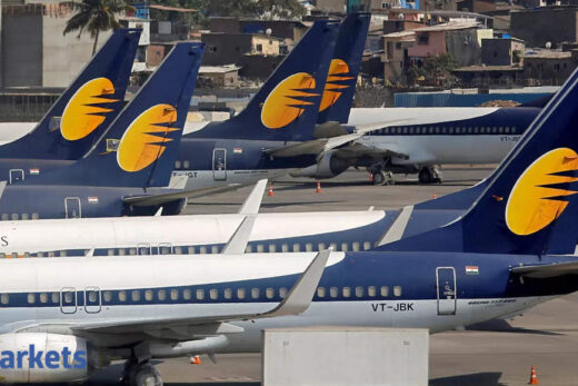 Jet Airways shares more than halved since closure of operations in 2019