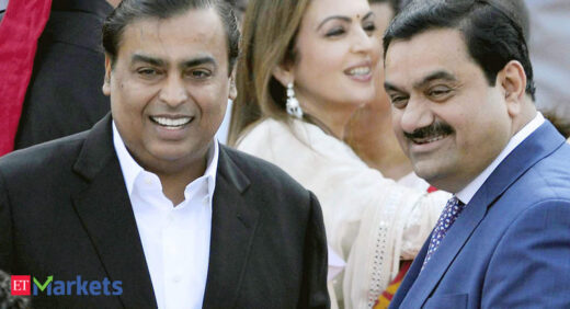 Mukesh Ambani and Gautam Adani. Two billionaires, one green ambition