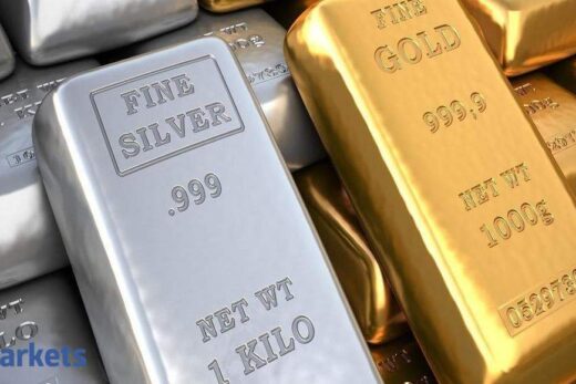 Gold prices today: Gold falls as dollar gains some ground; Fed symposium in focus