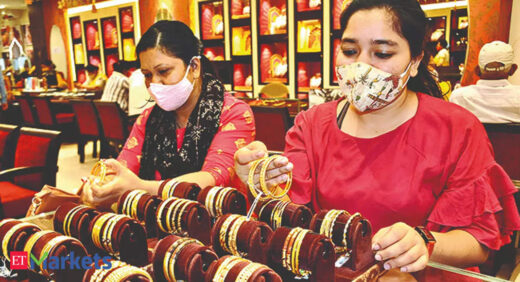 Gold rate today: Yellow metal losses sheen; silver slips below Rs 64,000