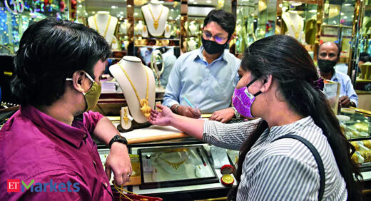 gold price today: Gold gains Rs 53, silver jumps Rs 45