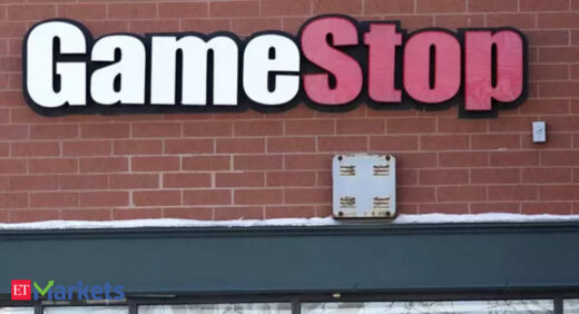 GameStop pares rally to double digits as retail traders pile in