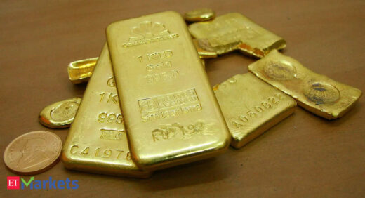 Gold futures ease on low demand