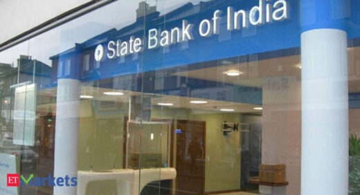 sbi share price: Stock market news: SBI share price trades flat