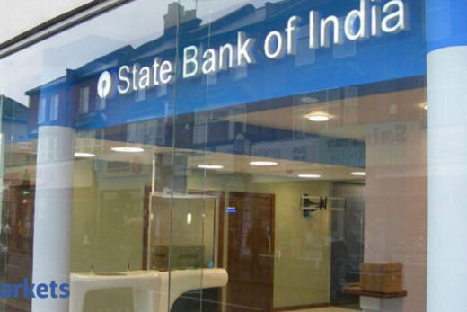 sbi share price: Stock market news: SBI share price trades flat