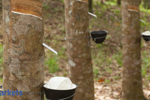 Rubber stuck in tight range; analysts say virus spread may dent demand