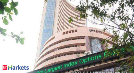 Sensex loses 1,708 points, Nifty below 14,350; India VIX surges 15%