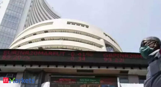 Sensex tanks 587 points, Nifty tad above 15,750; GR Infra rallies up to 107%