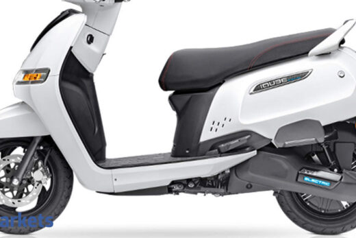 TVS Motor launches electric scooter in Kochi